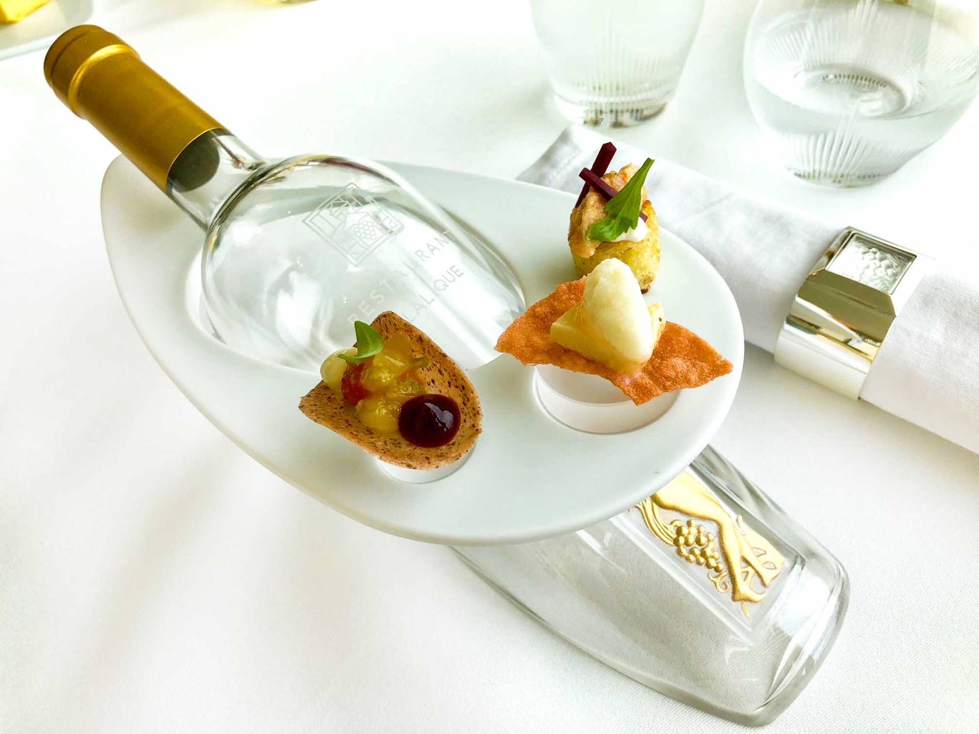 Wine & food pairing visit by a Michel starred chef 