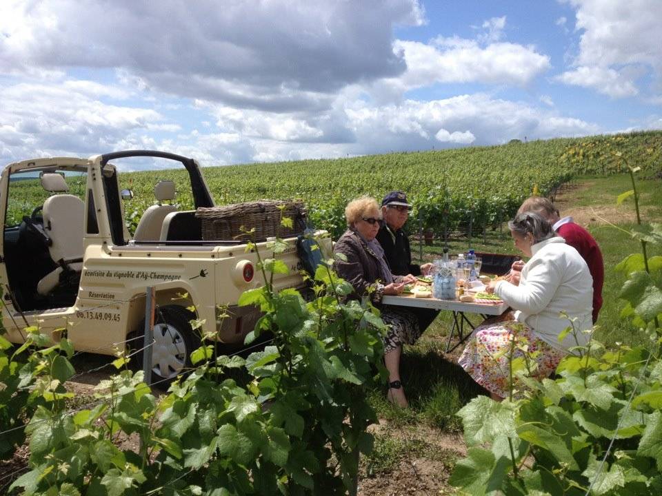 Aÿ eco Tour | Picnic with Champagne
