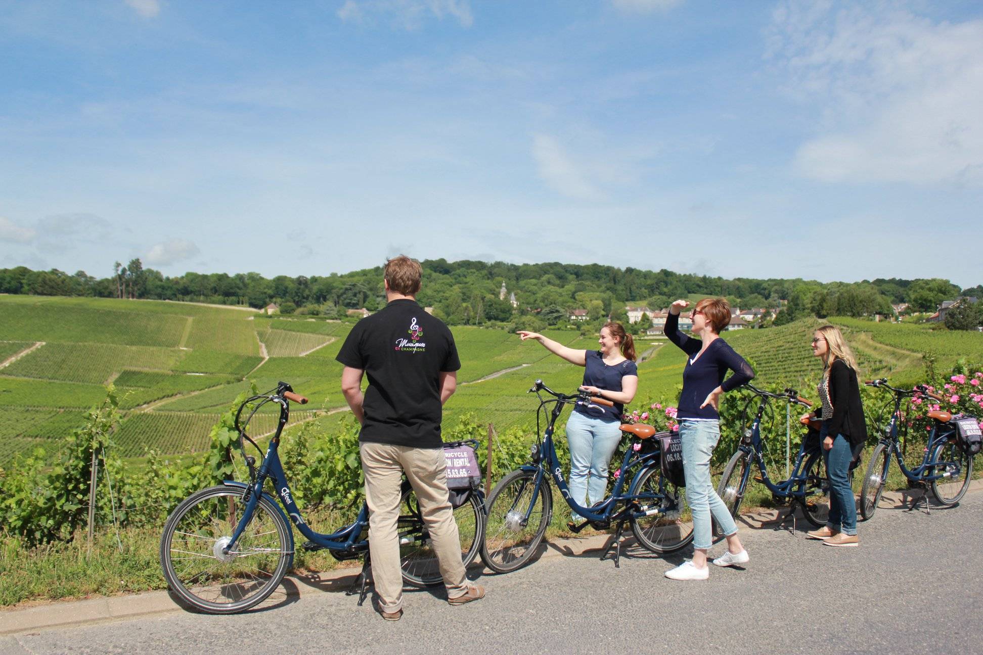 Balade en vélo électrique en Champagne
