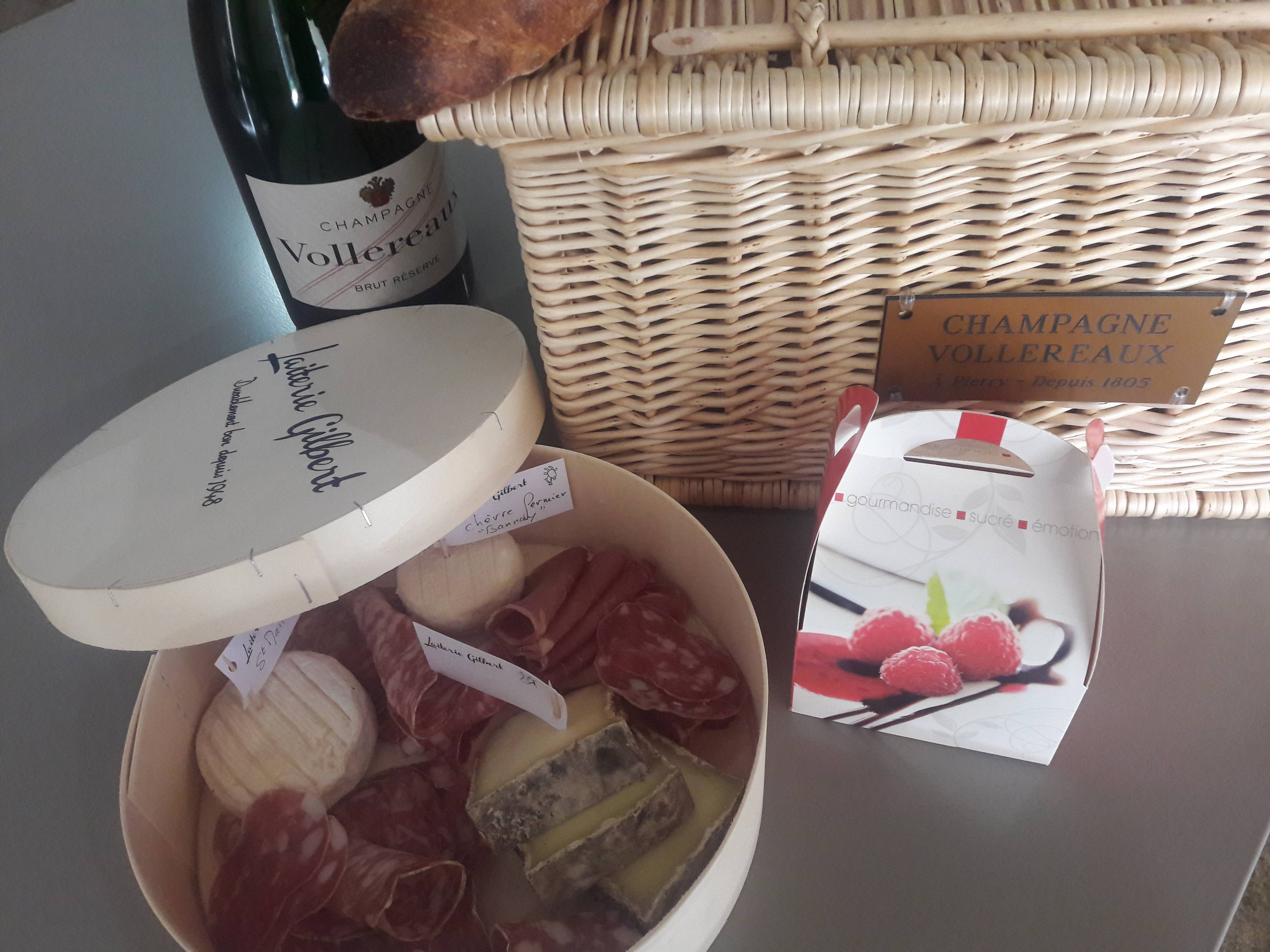 Pique-nique dans les vignes