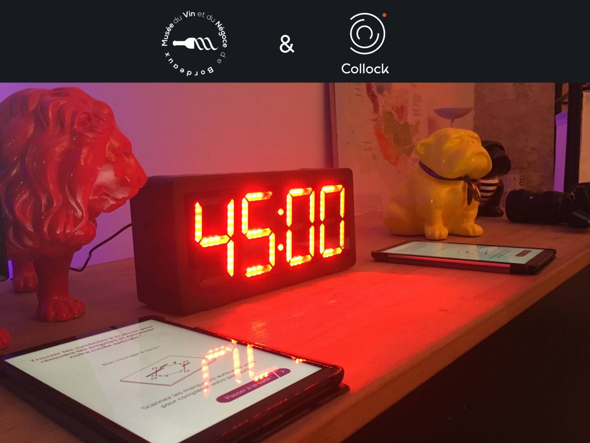 Escape game and wine tasting