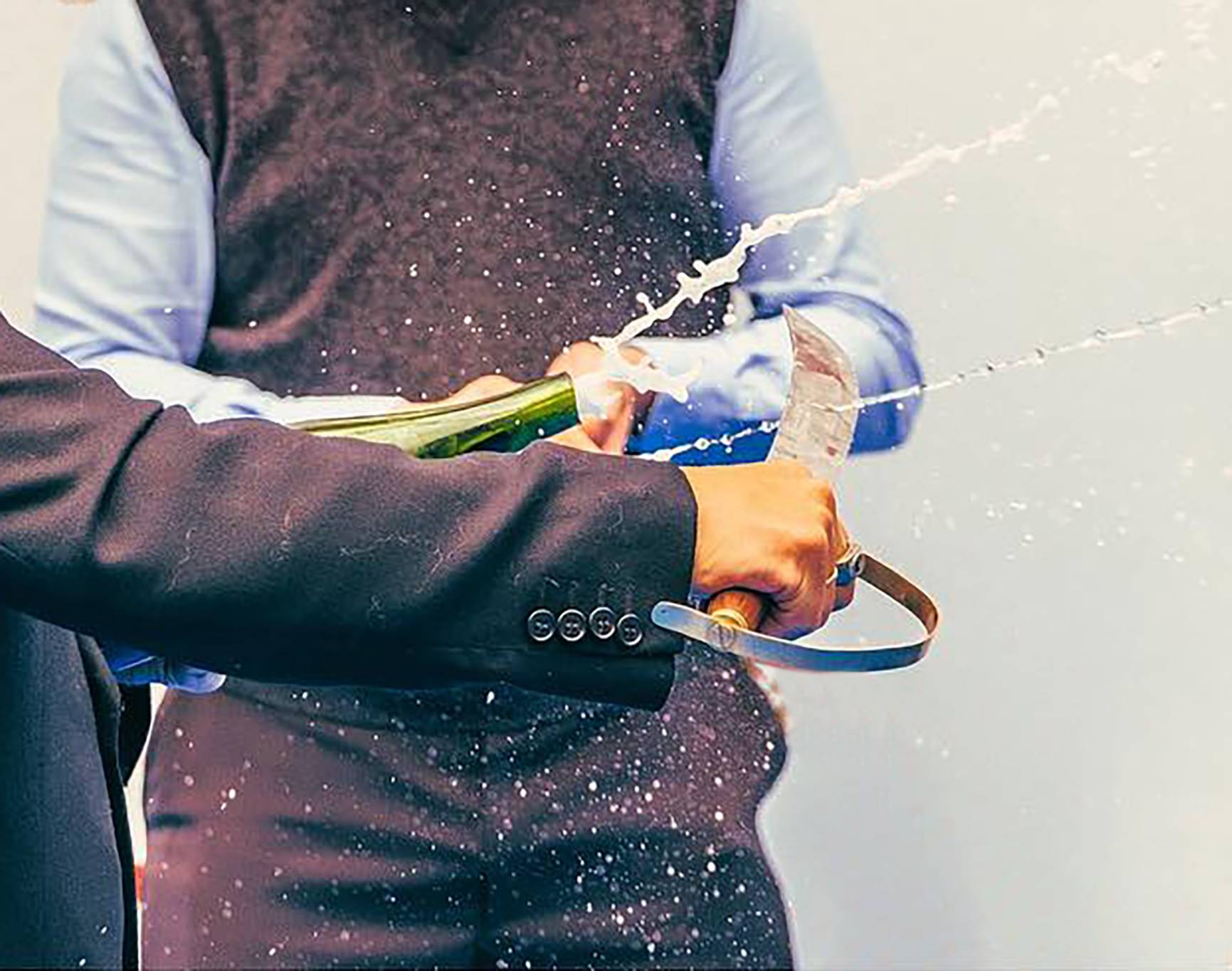  - Champagne Sabering Demonstration & Tasting