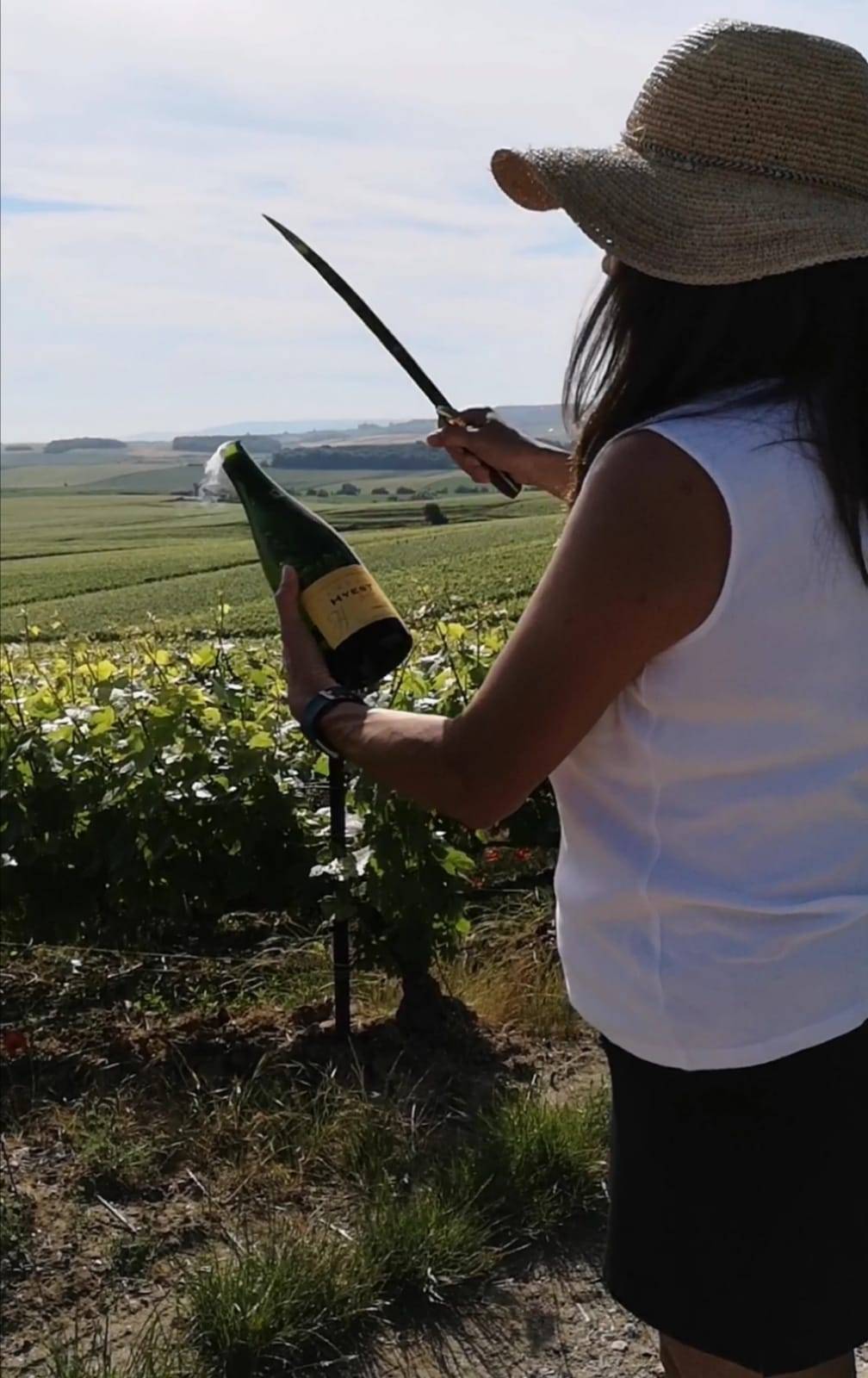  - Sabering a Bottle of Champagne