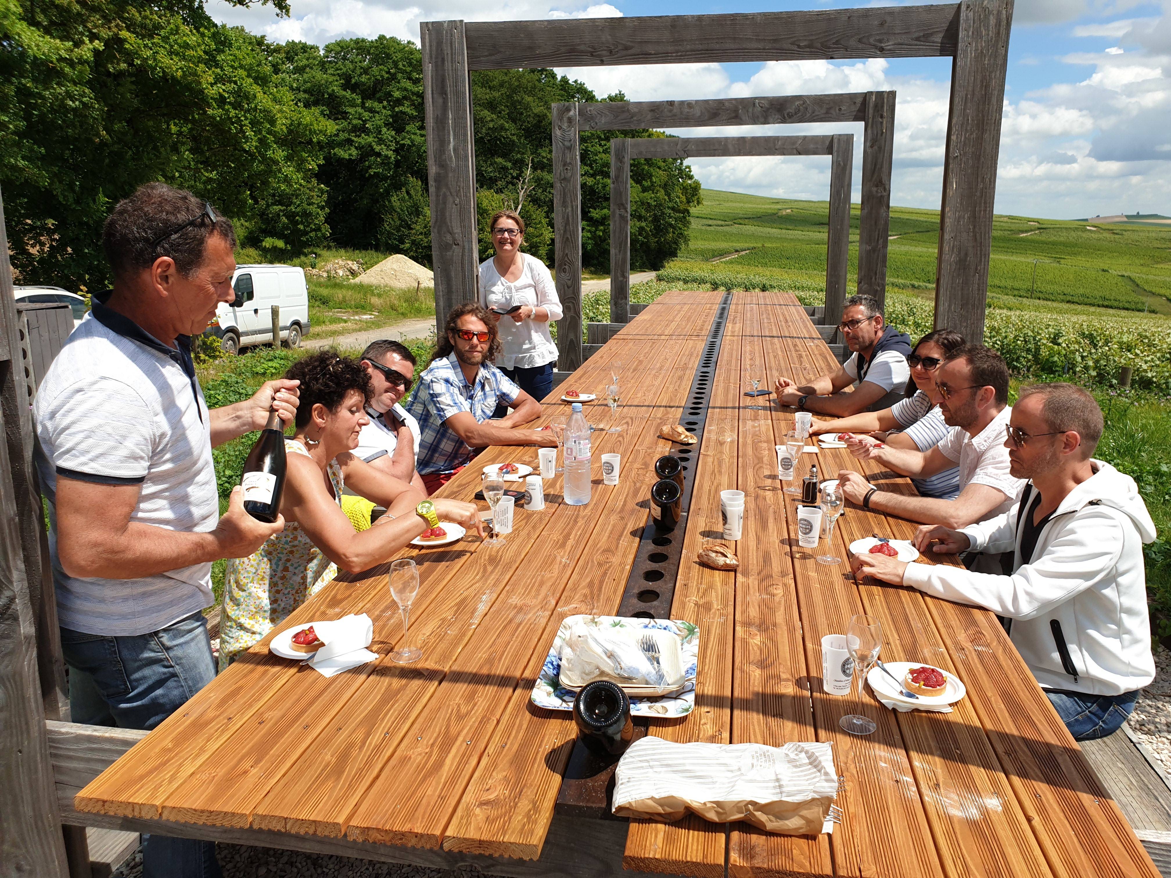 Tasting walk to Moussy