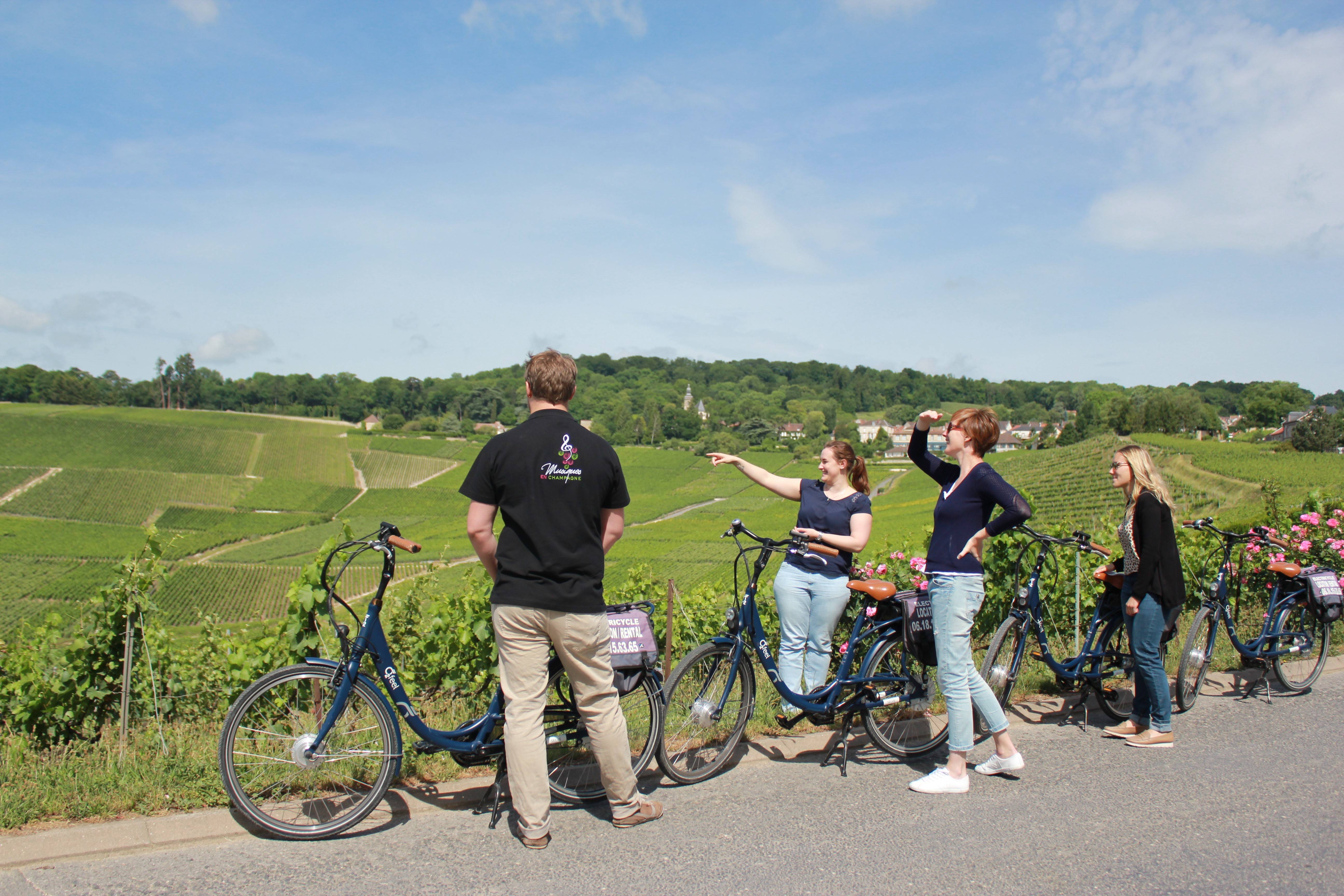 Balade en vélo électrique en Champagne