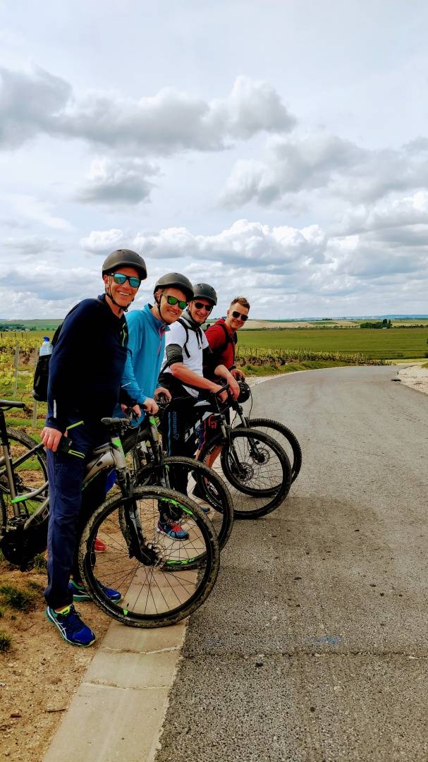 Balade à vélo en Champagne