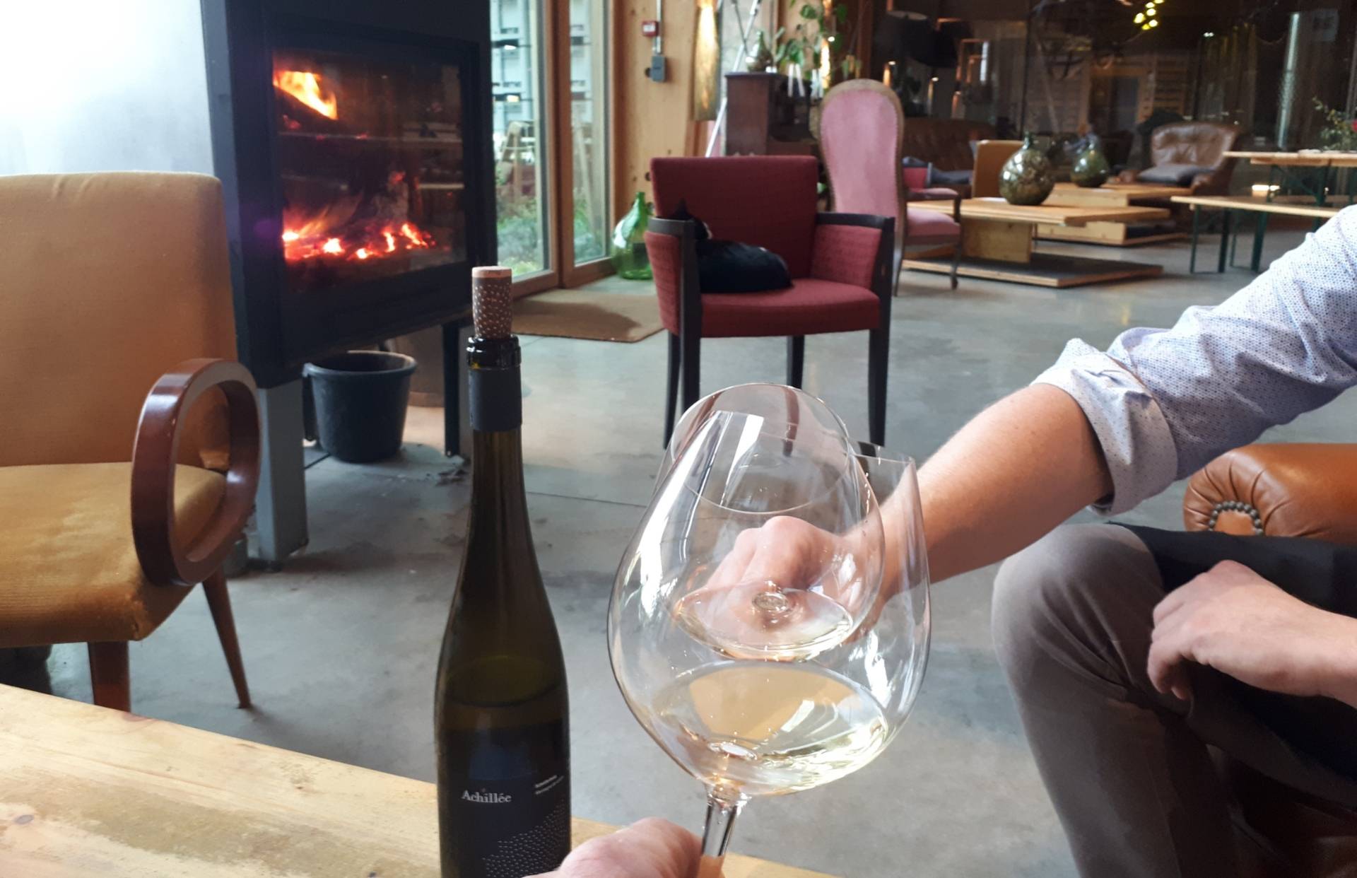 Visit of our bioclimatic cellar and tasting