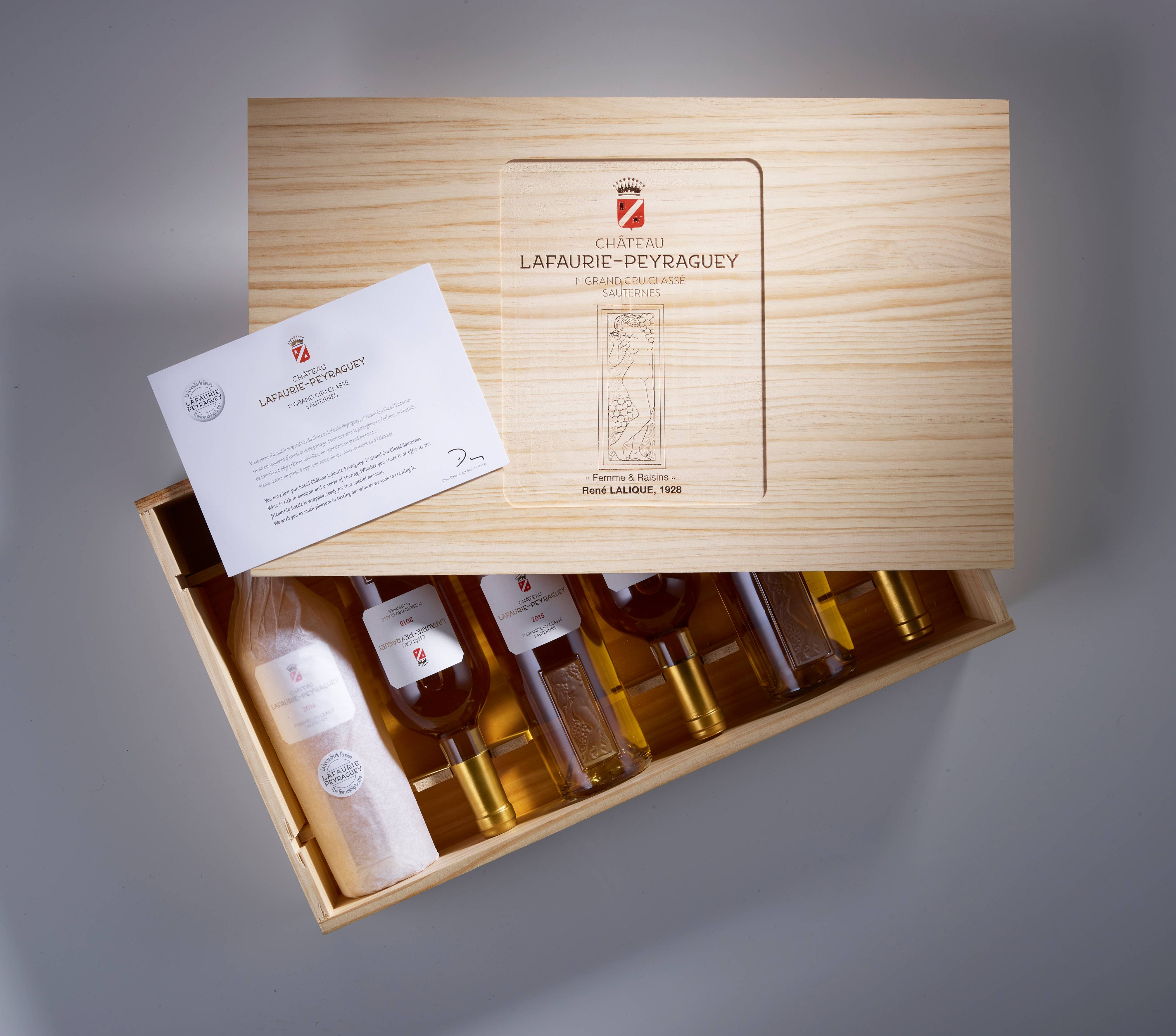  - Tasting of 3 wines