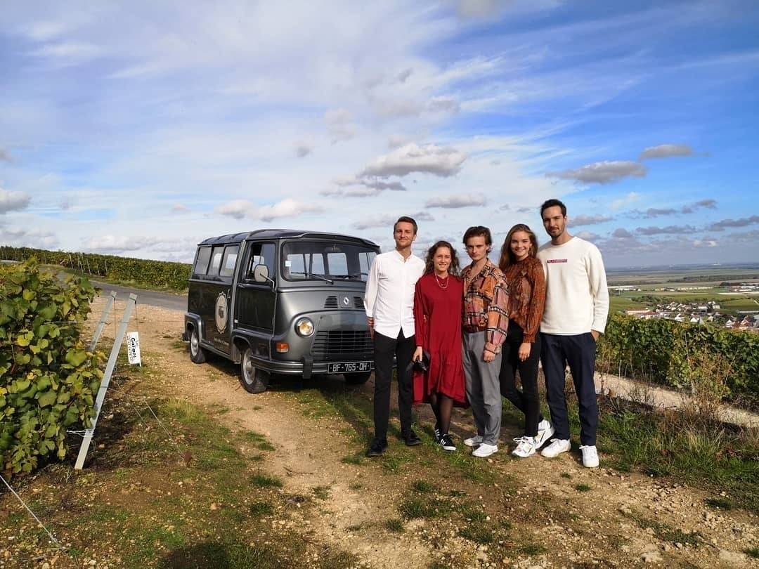 The heart of the Champagne region